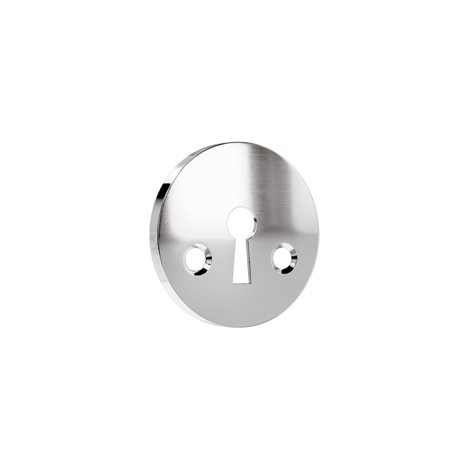 Haboselection keyhole escutcheon chrome 18090 2