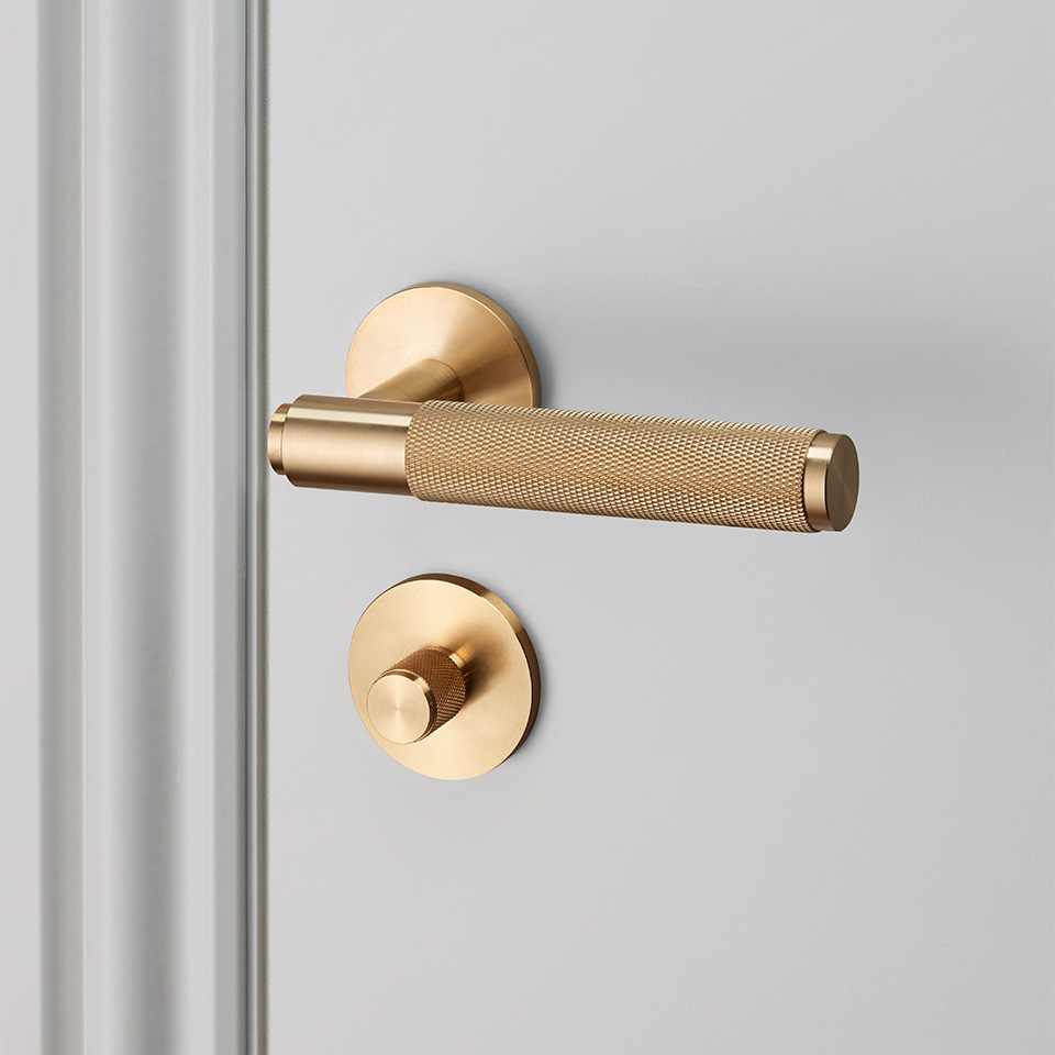 Buster Punch door lever thumbturn brass high res 960x960px